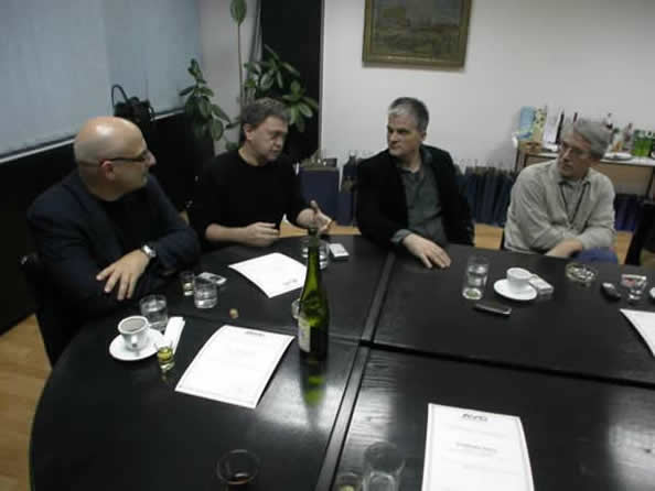 Pogled 4 – Sa leva na desno M.Mladenović, M.Ćipranić, A.Tadić i D.Jončić 
